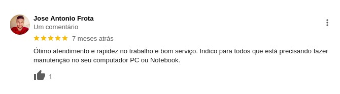 Otimo atendimento, indico para todos.